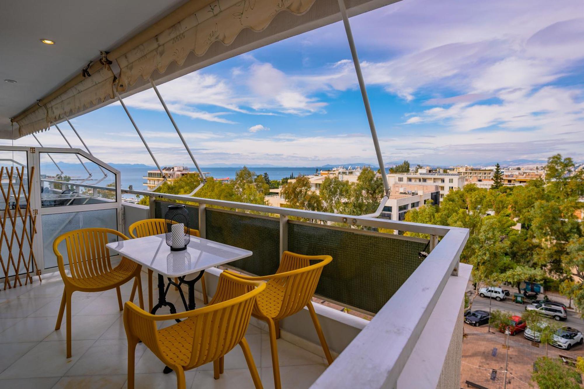 Blue Vibes By Glyfada Apartment Athen